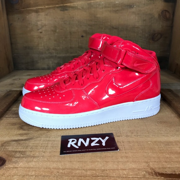 nike air force 1 siren red